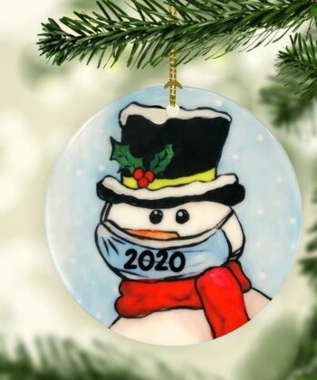 2020 Christmas Ornament, 2020 Survivor, Painted Ornament, Ornament For 2020, Christmas Tree Collection - artsywoodsy