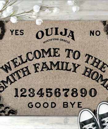 3D Custom Doormat - Ouija Welcome Home Doormat - artsywoodsy