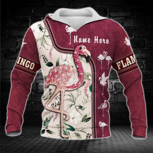 Custom Flamingo Hoodie For Flamingo Lovers - artsywoodsy