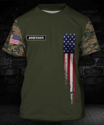 3D Tshirt & Shorts -United States Marine Corps - artsywoodsy