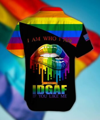 I Am Who I Am I Don't Care If You Like Me Men Shirt For LGBT Pride Month, LGBTQ, Gay Pride - artsywoodsy