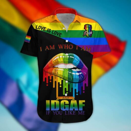 I Am Who I Am I Don't Care If You Like Me Men Shirt For LGBT Pride Month, LGBTQ, Gay Pride - artsywoodsy