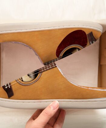 Acoustic Guitar Slippers For Guitar Lovers, 3D Slippers - artsywoodsy