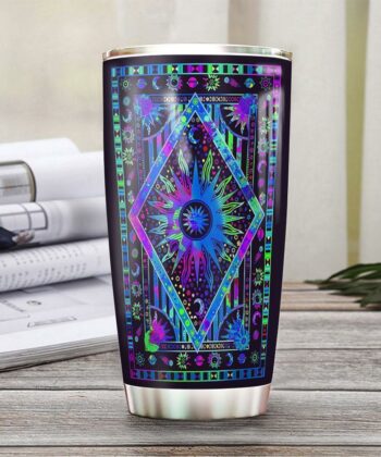 Trippy Hippie Personalized HTQ1112015 Stainless Steel Tumbler