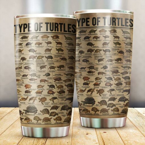 Type Of Turtles Tumbler