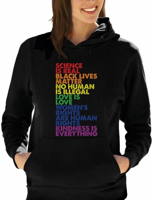 Science is Real & Pride Hoodie & Shirt