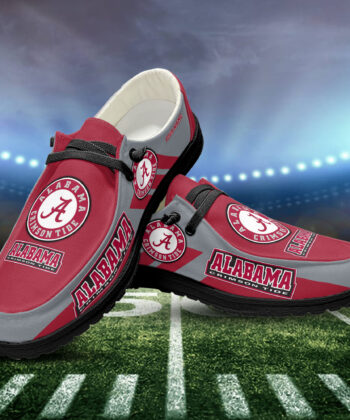Alabama Crimson Tide H-D Shoes Custom Your Name, White H-Ds, Black H-Ds, Sport Shoes For Fan, Fan Gifts EHIVM-52585