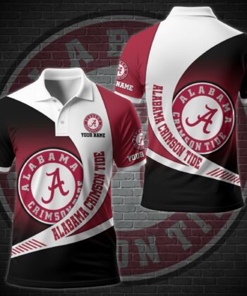 Alabama Crimson Tide Team Polo Shirt Custom Your Name, Sport Polo, Summer Shirt, Summer Sport Gifts ETRG-51256