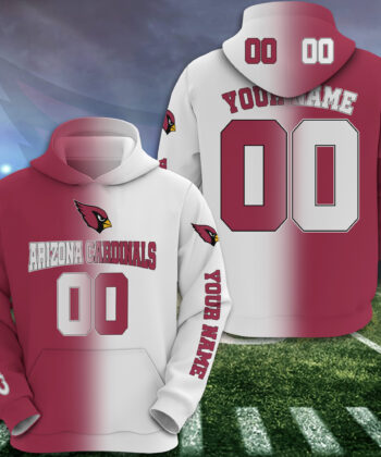 Arizona Cardinals Hoodie Custom Your Name And Number, Football Team Hoodie, FootBall Fan Gifts EHIVM-52620