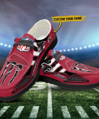Atlanta Falcons H-D Shoes Custom Your Name, White H-Ds, Black H-Ds, Sport Shoes For Fan, Fan Gifts EHIVM-52530