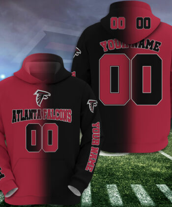 Atlanta Falcons Hoodie Custom Your Name And Number, Football Team Hoodie, FootBall Fan Gifts EHIVM-52620
