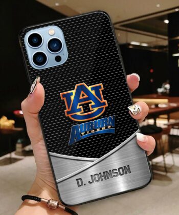 Auburn Tigers Team Phone Case Custom Your Name, Sport Phone Case, Sport Accessories, Sport Gifts ETRG-51255