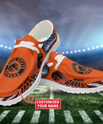 Boise State Broncos H-D Shoes Custom Name New Arrivals T1610H52648