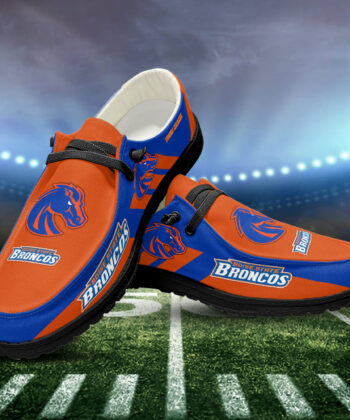 Boise State Broncos H-D Shoes Custom Your Name, White H-Ds, Black H-Ds, Sport Shoes For Fan, Fan Gifts EHIVM-52585