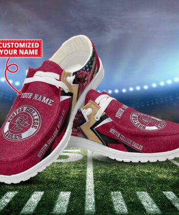 Boston College Eagles H-D Shoes Custom Name New Arrivals T1610H52586