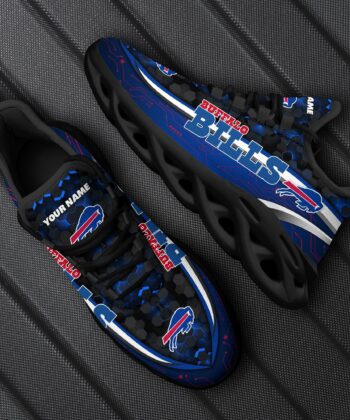 Buffalo Bills Football Team Max Soul Shoes, Custom Your Name ETRG-28614