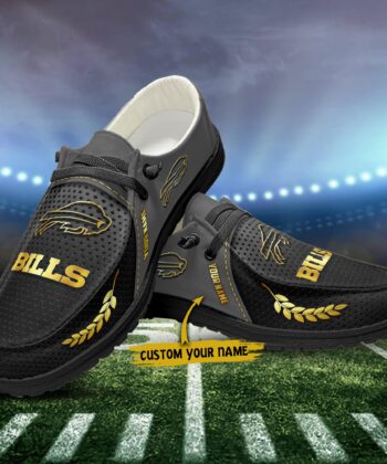 Buffalo Bills H-D Shoes Custom Your Name, White H-Ds, Black H-Ds, Sport Shoes For Fan, Fan Gifts EHIVM-52589