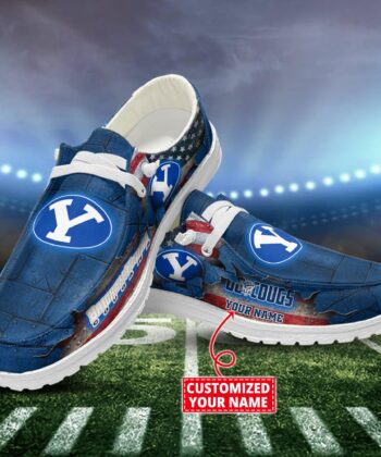 BYU Cougars H-D Shoes Custom Name New Arrivals T1610H52627