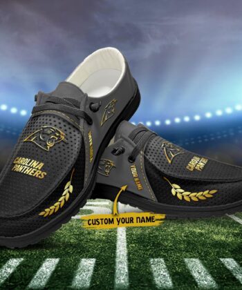 Carolina Panthers H-D Shoes Custom Your Name, White H-Ds, Black H-Ds, Sport Shoes For Fan, Fan Gifts EHIVM-52589
