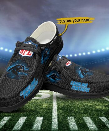 Carolina Panthers H-D Shoes Custom Your Name, White H-Ds, Black H-Ds, Sport Shoes For Fan , Fan Gifts ETRG-52072