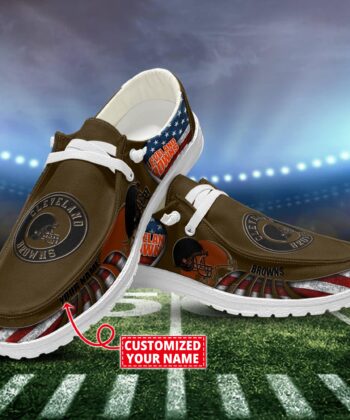 Cleveland Browns H-D Shoes Custom Name New Arrivals T1610H52648