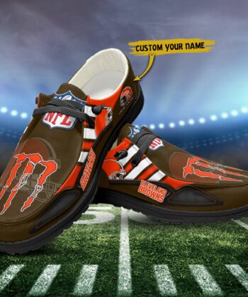 Cleveland Browns H-D Shoes Custom Your Name, White H-Ds, Black H-Ds, Sport Shoes For Fan, Fan Gifts EHIVM-52530
