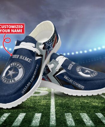 Dallas Cowboys H-D Shoes Custom Name New Arrivals T1610H52586
