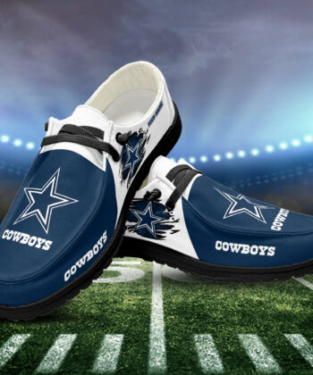 Dallas Cowboys H-D Shoes Custom Your Name, White H-Ds, Black H-Ds, Sport Shoes For Fan, Fan Gifts EHIVM-52515