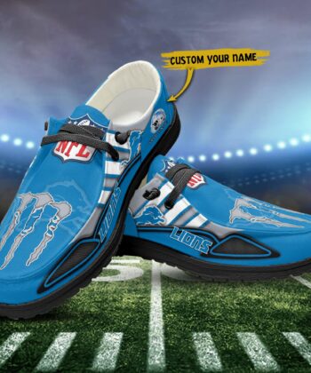 Detroit Lions H-D Shoes Custom Your Name, White H-Ds, Black H-Ds, Sport Shoes For Fan, Fan Gifts EHIVM-52530