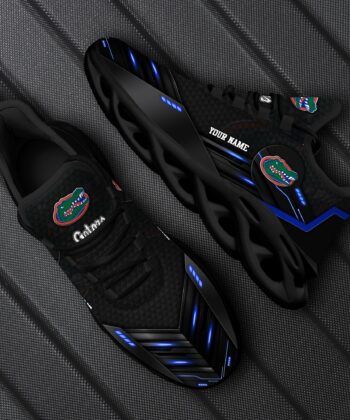 Florida Gators Team Black Max Soul Shoes Custom Your Name, Sport Sneakers, Fan Gifts, Gift For Sport Lovers ETRG-51363