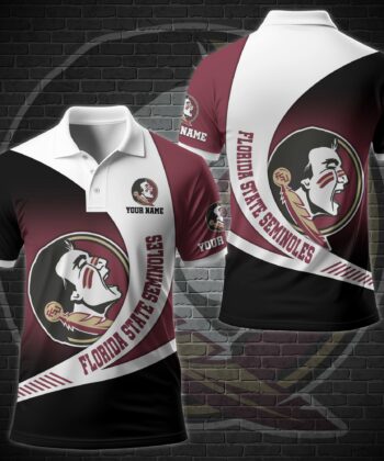 Florida State Seminoles Team Polo Shirt Custom Your Name, Sport Polo, Summer Shirt, Summer Sport Gifts ETRG-51256