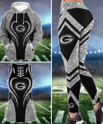 Green Bay Packers Hoodie &amp; Leggings For Women Custom Your Name, Tanktop &amp; Leggings Sport, FootBall Fan Gifts EHIVM-52814