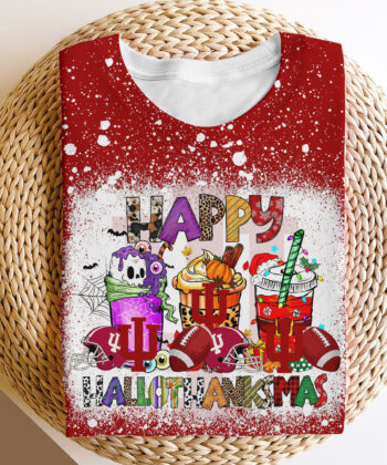 Indiana Hoosiers Bleached Sweatshirt, Tshirt, Hoodie,  Sport Shirts, Happy Hallothanksmas, Sport Shirts For Fan EHIVM-52152