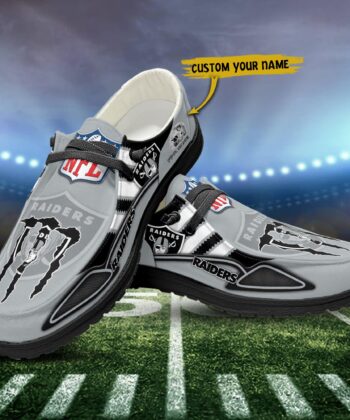 Las Vegas Raiders H-D Shoes Custom Your Name, White H-Ds, Black H-Ds, Sport Shoes For Fan, Fan Gifts EHIVM-52530