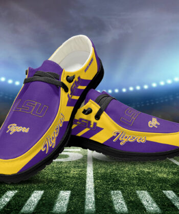 LSU TIGERS H-D Shoes Custom Your Name, White H-Ds, Black H-Ds, Sport Shoes For Fan, Fan Gifts EHIVM-52585