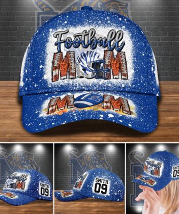 Memphis Tigers Bleached Cap Custom Your Name And Number, Sport Cap For Fan ETRG-52028