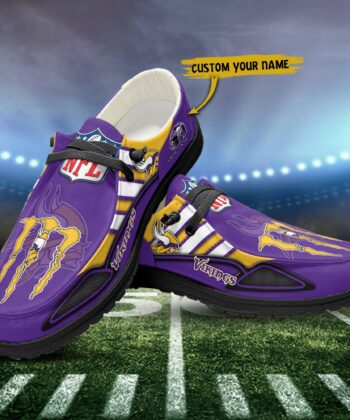 Minnesota Vikings H-D Shoes Custom Your Name, White H-Ds, Black H-Ds, Sport Shoes For Fan, Fan Gifts EHIVM-52530