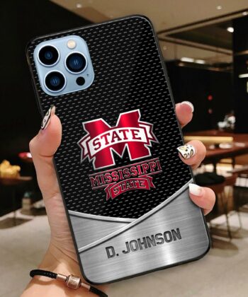 Mississippi State Bulldogs Team Phone Case Custom Your Name, Sport Phone Case, Sport Accessories, Sport Gifts ETRG-51255