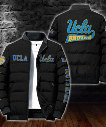 NCAA Custom Name UCLA Bruins Personalized Unisex Adults Sports Packable Lightweight Puffer Jacket Gifts For Football Lovers_PHG2610