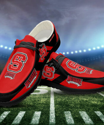 NC State Wolfpack H-D Shoes Custom Your Name, White H-Ds, Black H-Ds, Sport Shoes For Fan, Fan Gifts EHIVM-52585
