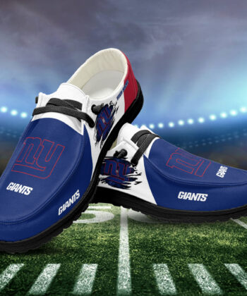 New York Giants H-D Shoes Custom Your Name, White H-Ds, Black H-Ds, Sport Shoes For Fan, Fan Gifts EHIVM-52515