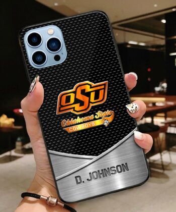 Oklahoma State Cowboys Team Phone Case Custom Your Name, Sport Phone Case, Sport Accessories, Sport Gifts ETRG-51255