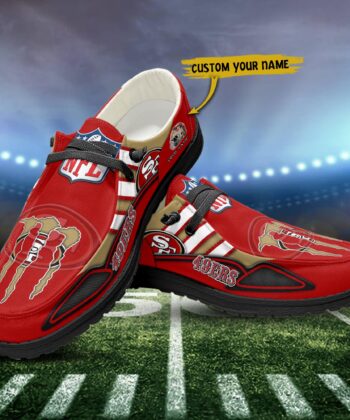 San Francisco 49ers H-D Shoes Custom Your Name, White H-Ds, Black H-Ds, Sport Shoes For Fan, Fan Gifts EHIVM-52530