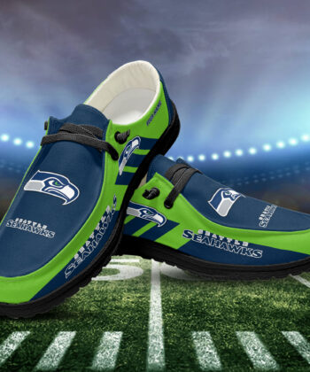 Seattle Seahawks H-D Shoes Custom Your Name, White H-Ds, Black H-Ds, Sport Shoes For Fan, Fan Gifts EHIVM-52501