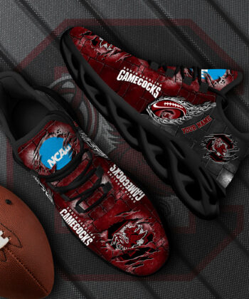 South Carolina Gamecocks Black Max Soul Shoes, White Max Soul Shoes Custom Your Name, Sports Gift For Fan EHIVM-52879