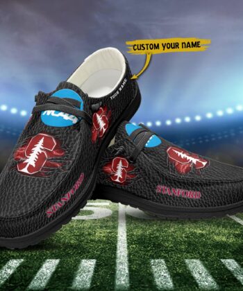 Stanford Cardinal H-D Shoes Custom Your Name, White H-D, Black H-D, Sport Shoes For Fan, Gifts For Fan ETRG-52537