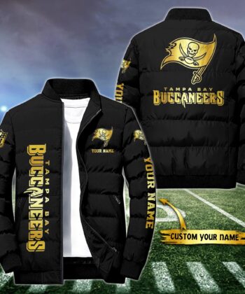 Tampa Bay Buccaneers Puffer Jacket Custom Your Name, Football Team Jacket, FootBall Fan Gifts ETRG-52613