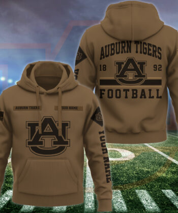 Auburn Tigers Hoodie Custom Your Name, Football Team Hoodie, FootBall Fan Gifts EHIVM-53246