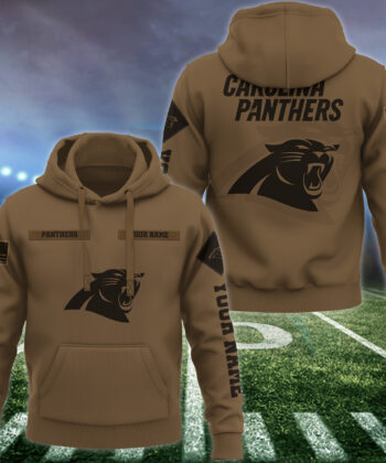 Carolina Panthers Hoodie Custom Your Name , Football Team Hoodie, FootBall Fan Gifts  EHIVM-53222