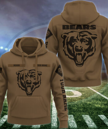 Chicago Bears Hoodie Custom Your Name , Football Team Hoodie, FootBall Fan Gifts  EHIVM-53222